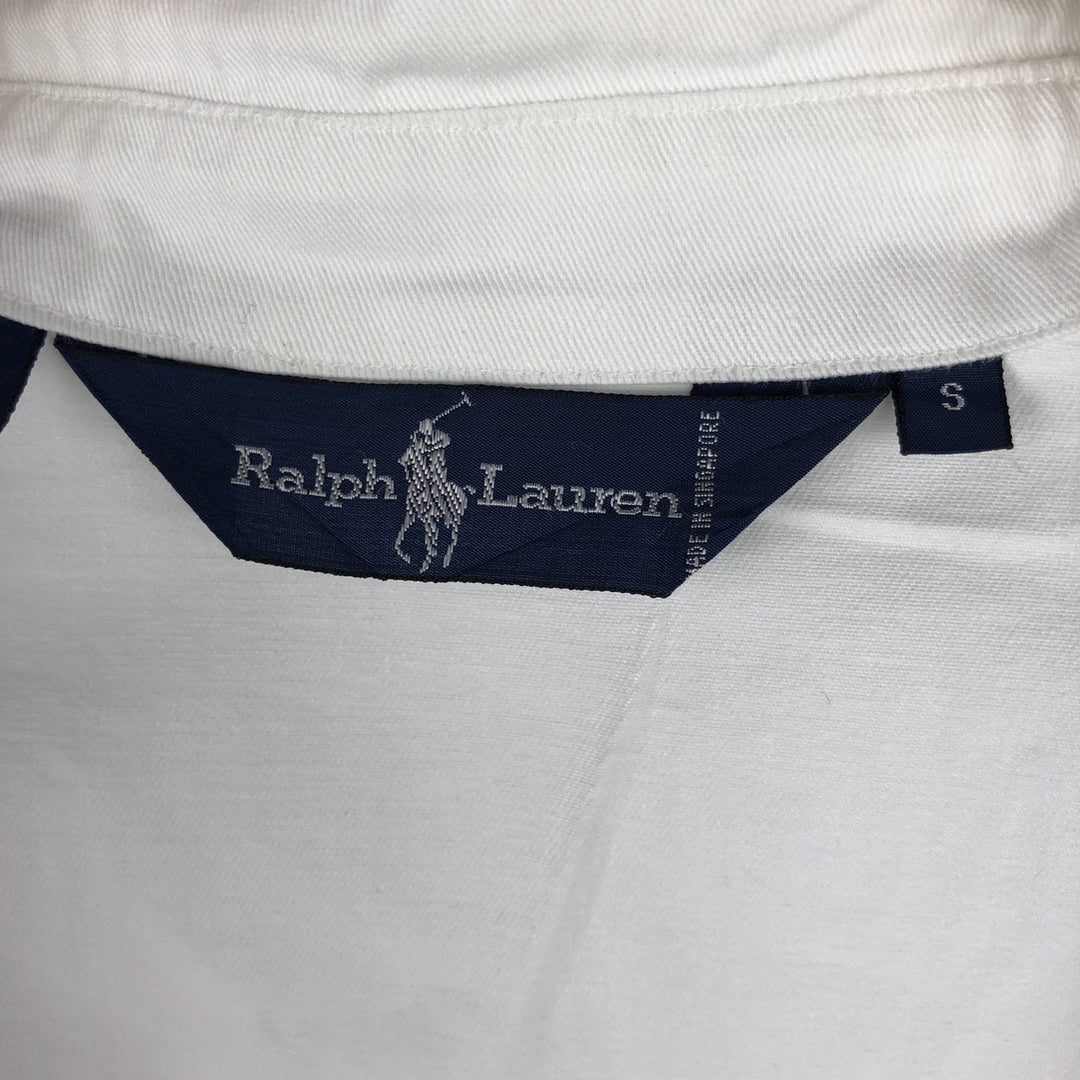 Ralph Lauren Swing Top Sport Jacket, Men's Size S (approx.) cotton white type Vintage Second Hand