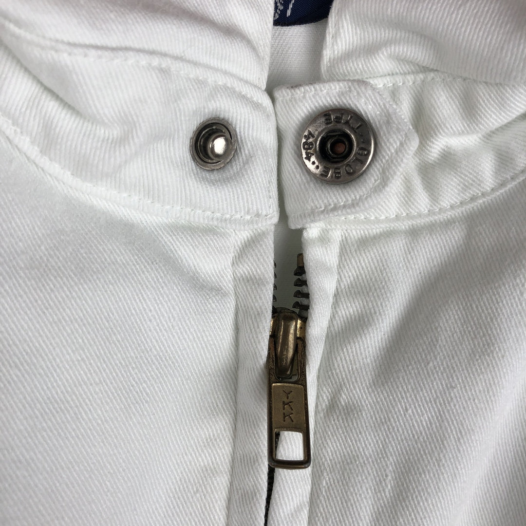 Ralph Lauren Swing Top Sport Jacket, Men's Size S (approx.) cotton white type Vintage Second Hand