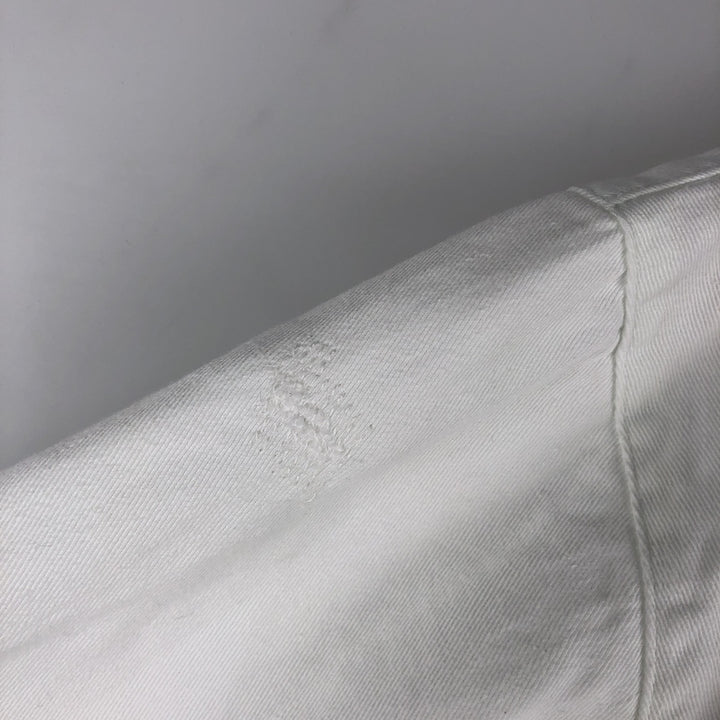 Ralph Lauren Swing Top Sport Jacket, Men's Size S (approx.) cotton white type Vintage Second Hand