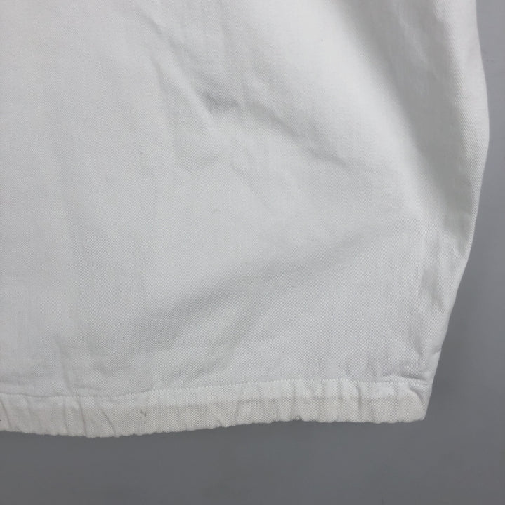 Ralph Lauren Swing Top Sport Jacket, Men's Size S (approx.) cotton white type Vintage Second Hand