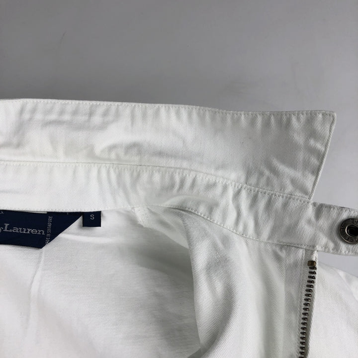 Ralph Lauren Swing Top Sport Jacket, Men's Size S (approx.) cotton white type Vintage Second Hand