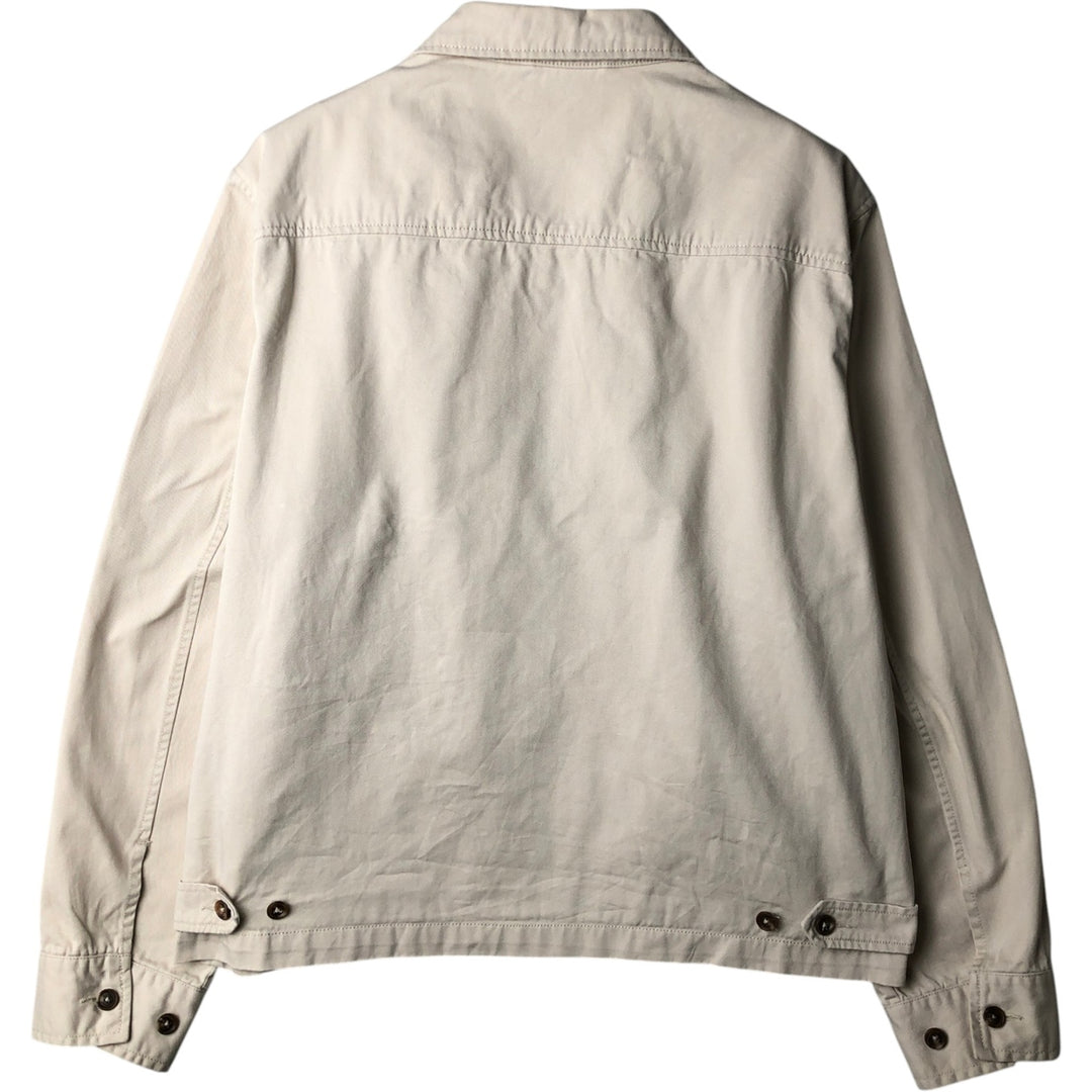 Ralph Lauren POLO by Ralph Lauren Swing Top Sports Jacket Men's L size cotton Beige type Vintage Second Hand