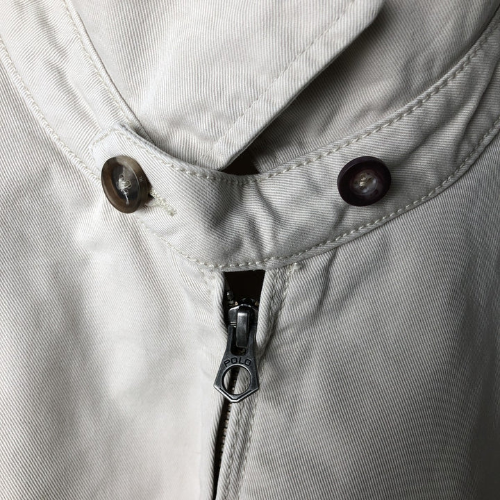 Ralph Lauren POLO by Ralph Lauren Swing Top Sports Jacket Men's L size cotton Beige type Vintage Second Hand