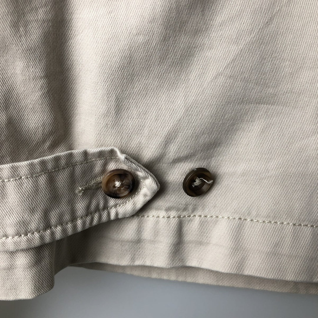 Ralph Lauren POLO by Ralph Lauren Swing Top Sports Jacket Men's L size cotton Beige type Vintage Second Hand