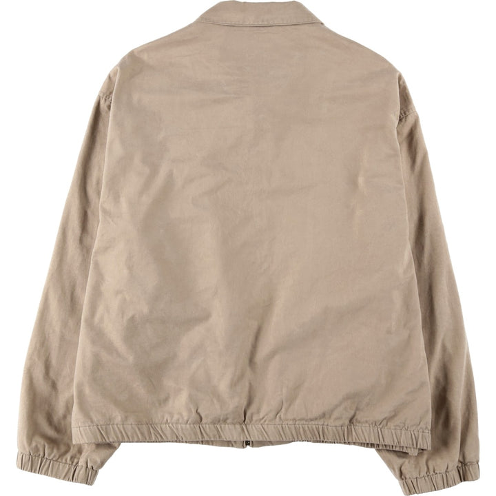 Ralph Lauren POLO by Ralph Lauren Swing Top Sports Jacket Men's XXL cotton Khaki type beige Vintage Second Hand