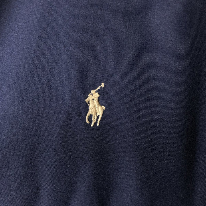 Ralph Lauren POLO by Ralph Lauren Swing Top Sports Jacket Men's L size polyester navy blue type Vintage Second Hand