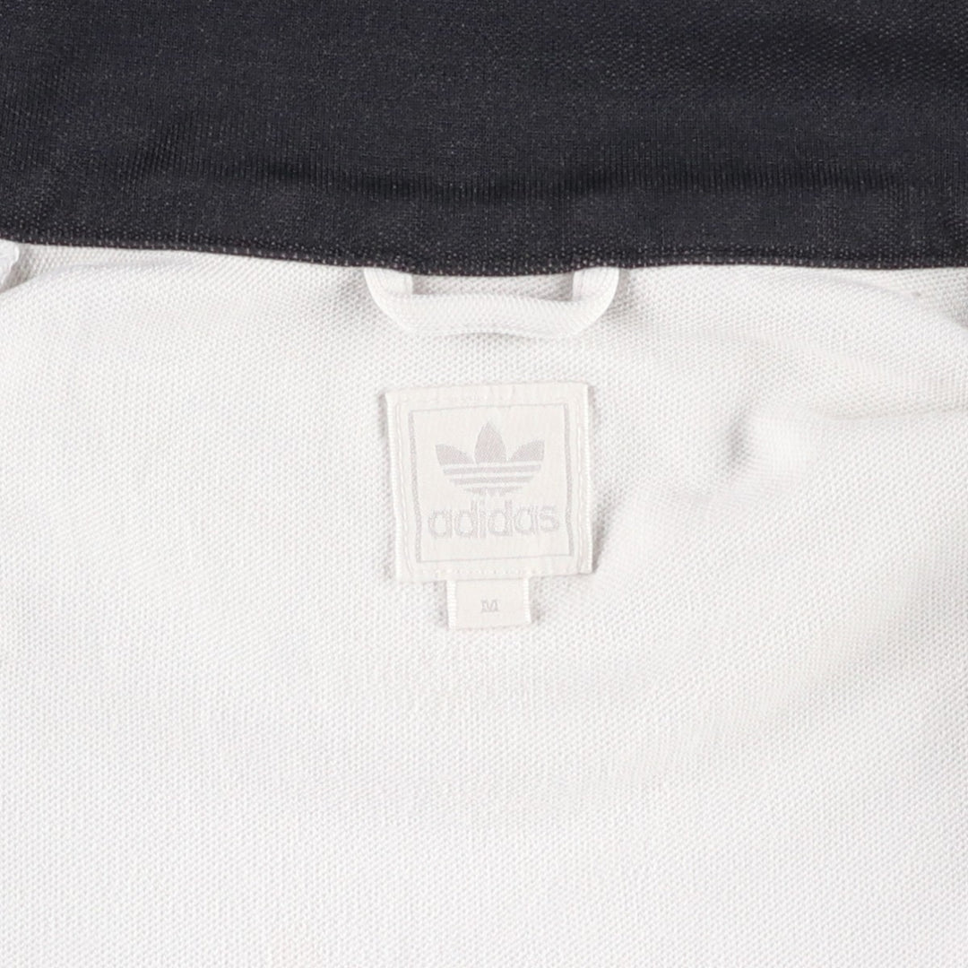 00'S adidas Originals Jersey Track Jacket Men's M cotton white type Vintage Second Hand