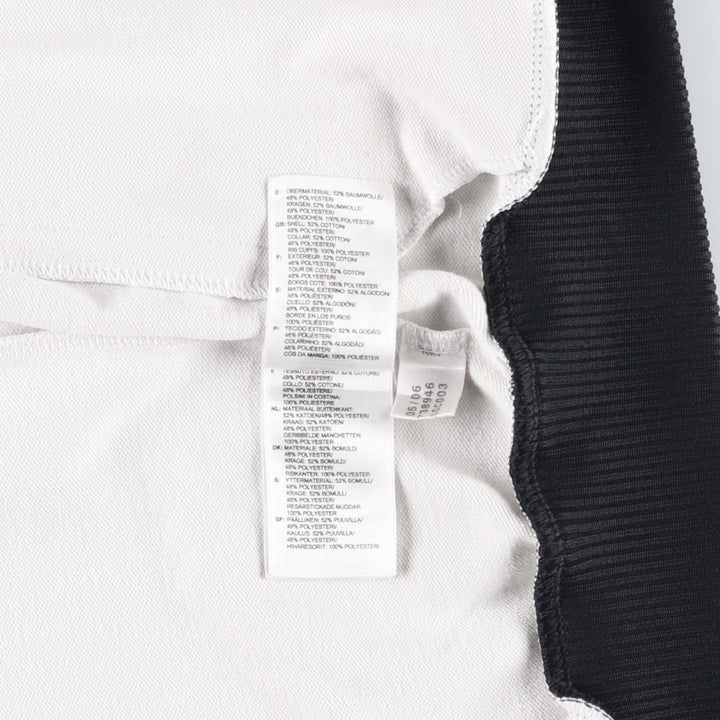 00'S adidas Originals Jersey Track Jacket Men's M cotton white type Vintage Second Hand