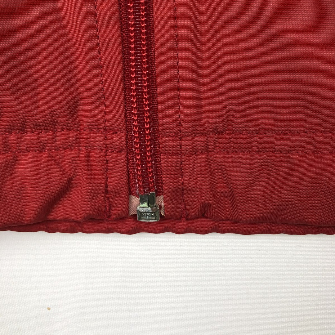 00'S Nike Windbreaker Men's M size polyester red type Vintage Second Hand
