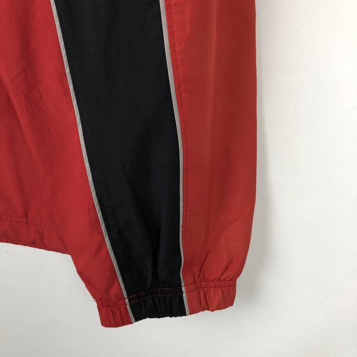 00'S Nike Windbreaker Men's M size polyester red type Vintage Second Hand