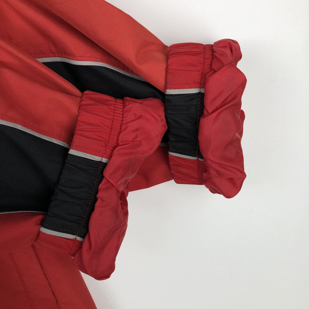 00'S Nike Windbreaker Men's M size polyester red type Vintage Second Hand