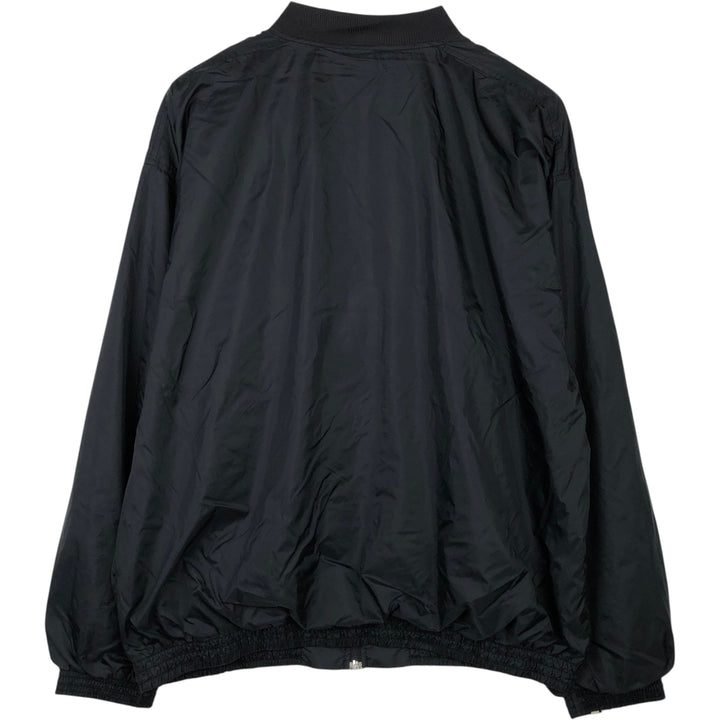 00'S Adidas nylon jacket, men's XL size Nylon black type Vintage Second Hand