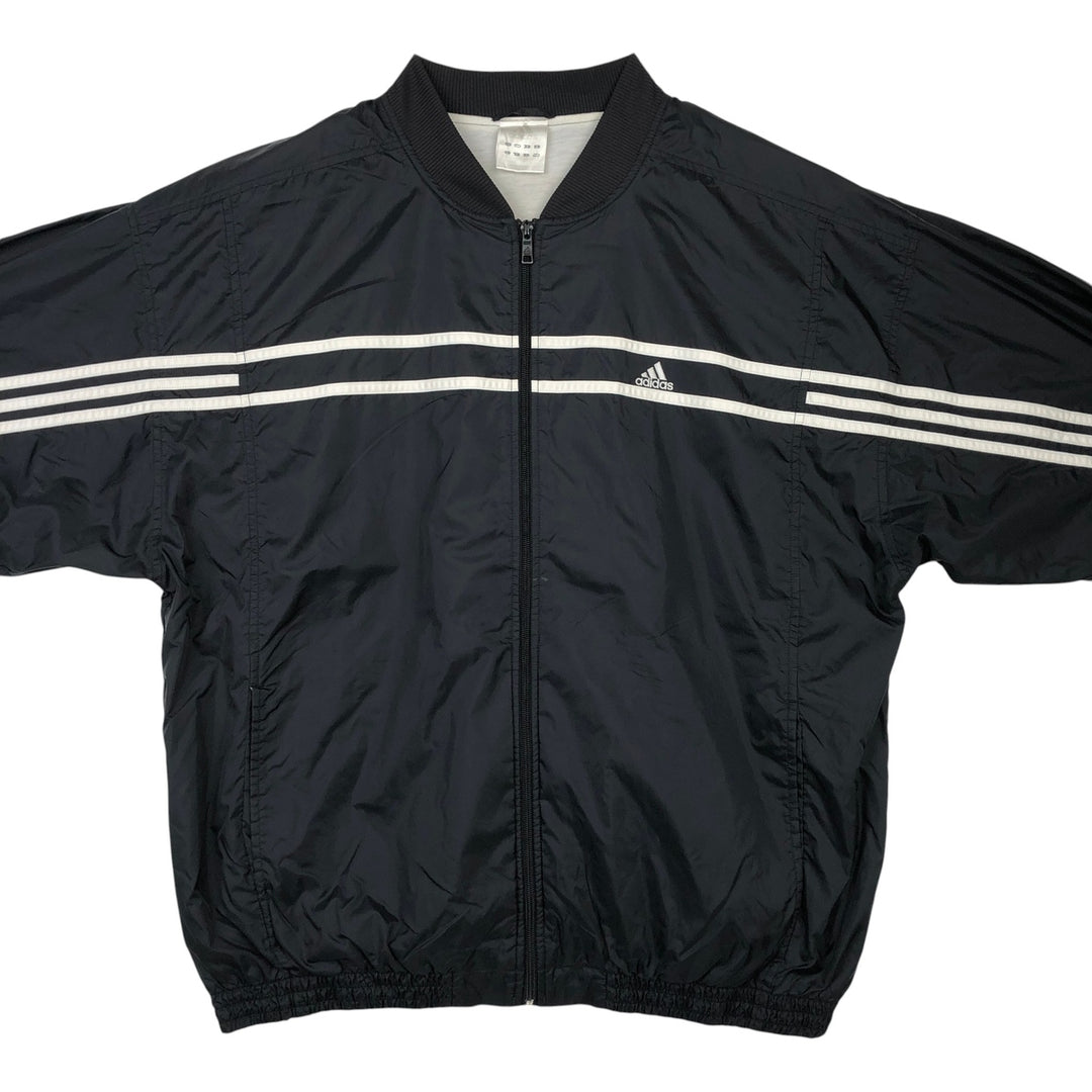00'S Adidas nylon jacket, men's XL size Nylon black type Vintage Second Hand