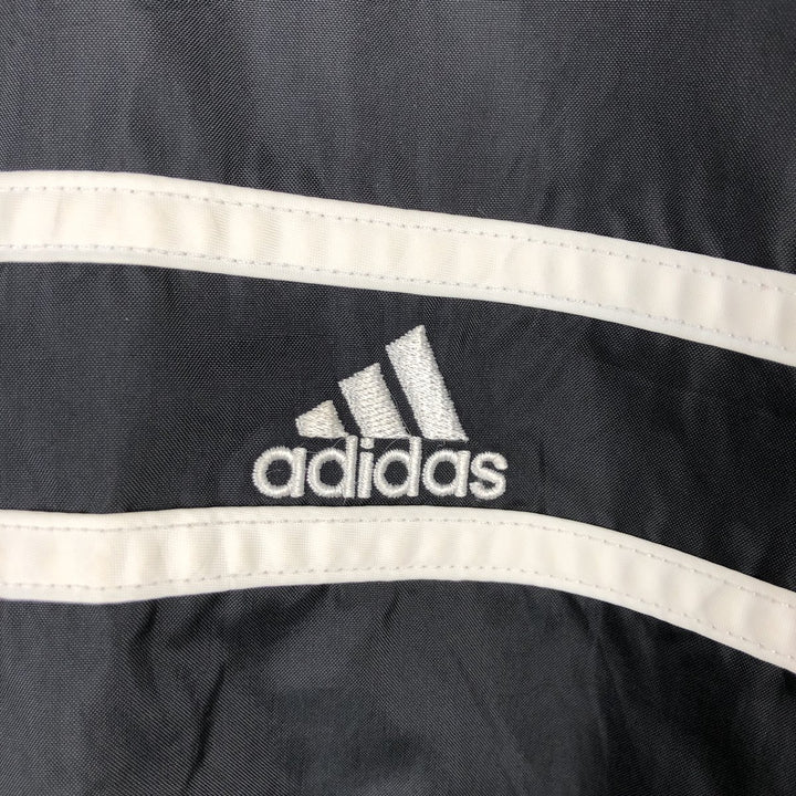 00'S Adidas nylon jacket, men's XL size Nylon black type Vintage Second Hand