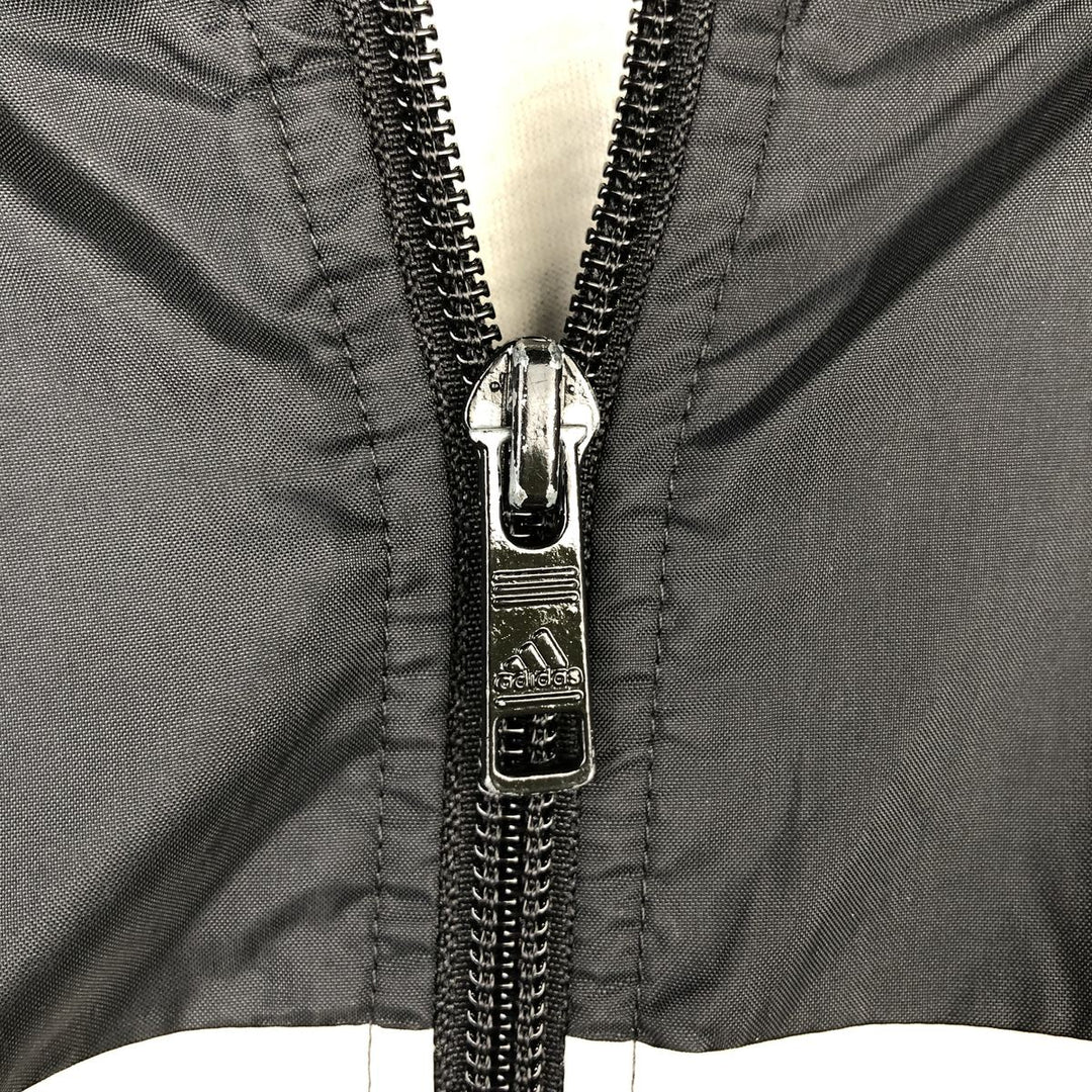 00'S Adidas nylon jacket, men's XL size Nylon black type Vintage Second Hand