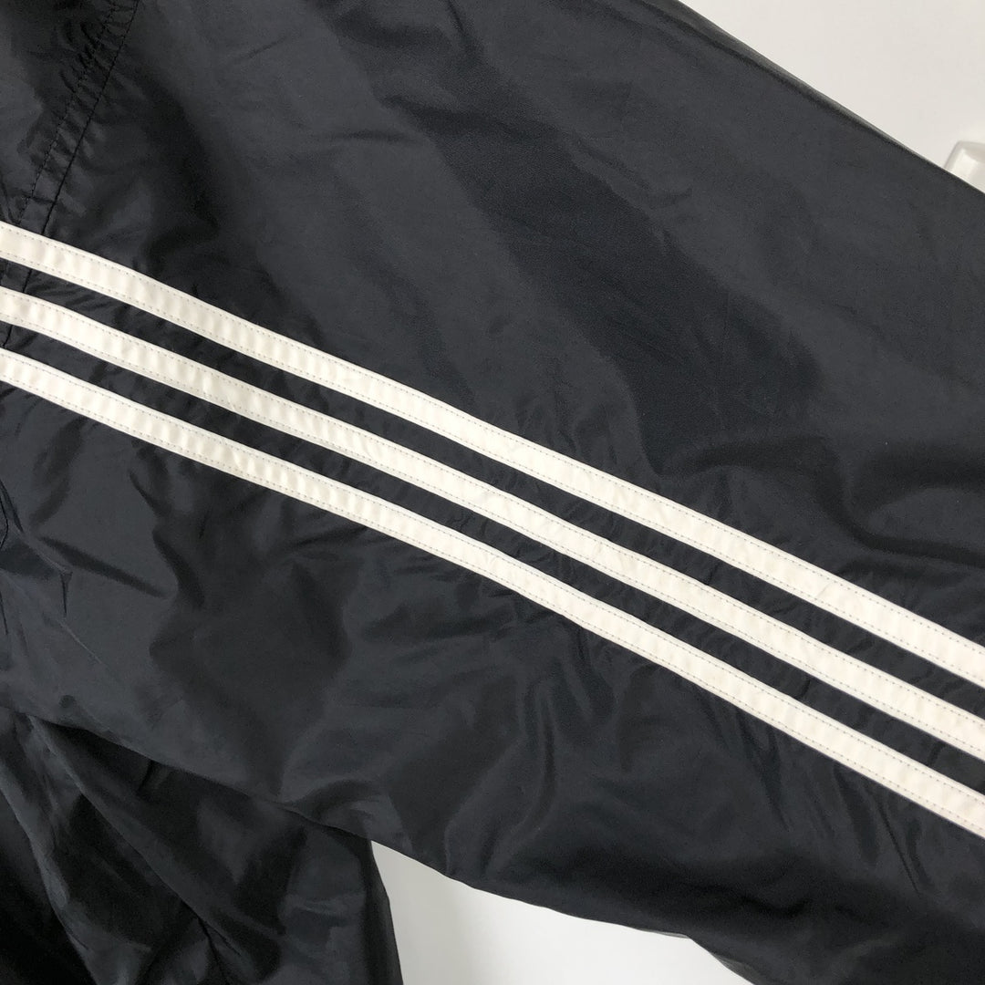 00'S Adidas nylon jacket, men's XL size Nylon black type Vintage Second Hand