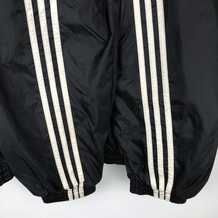 00'S Adidas nylon jacket, men's XL size Nylon black type Vintage Second Hand