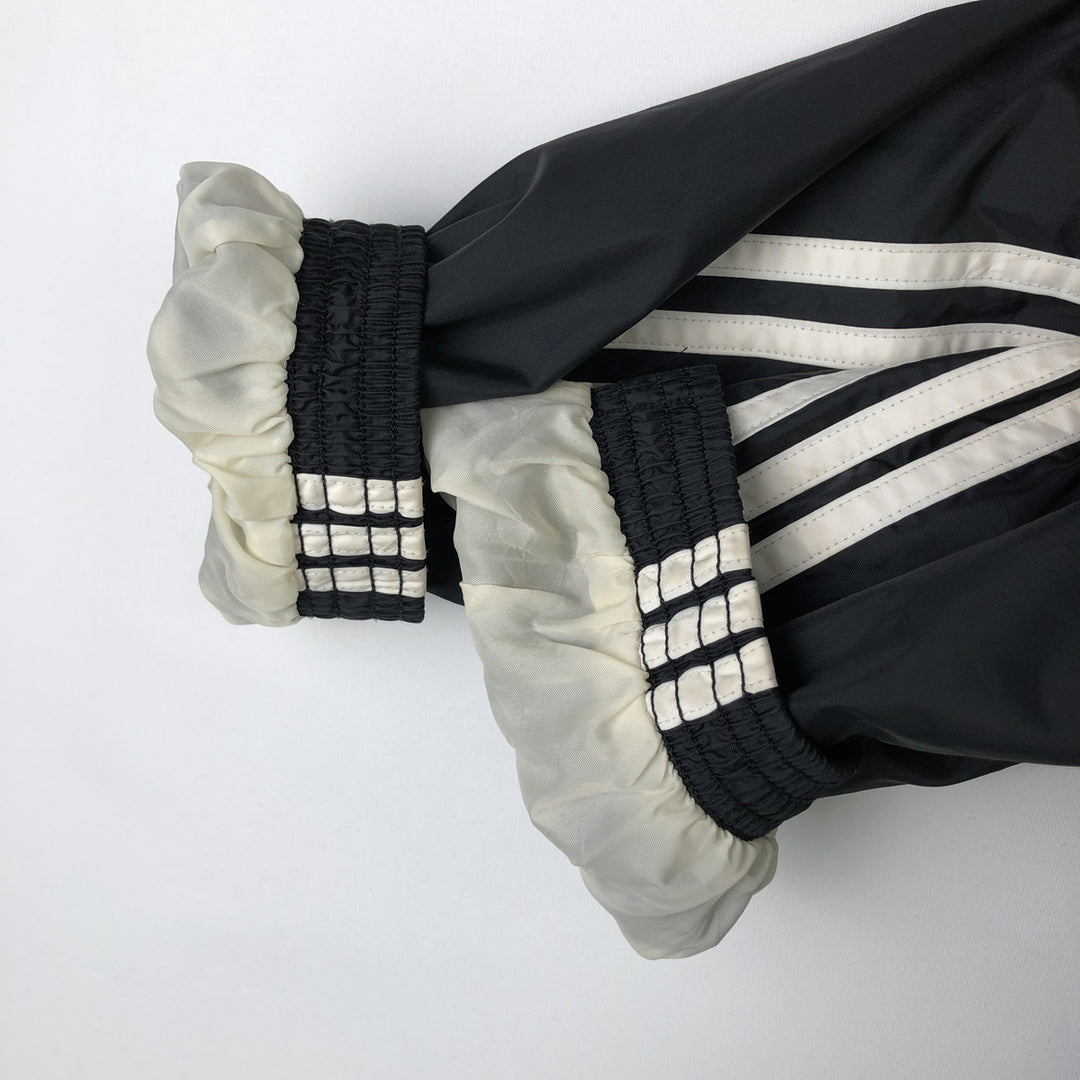 00'S Adidas nylon jacket, men's XL size Nylon black type Vintage Second Hand