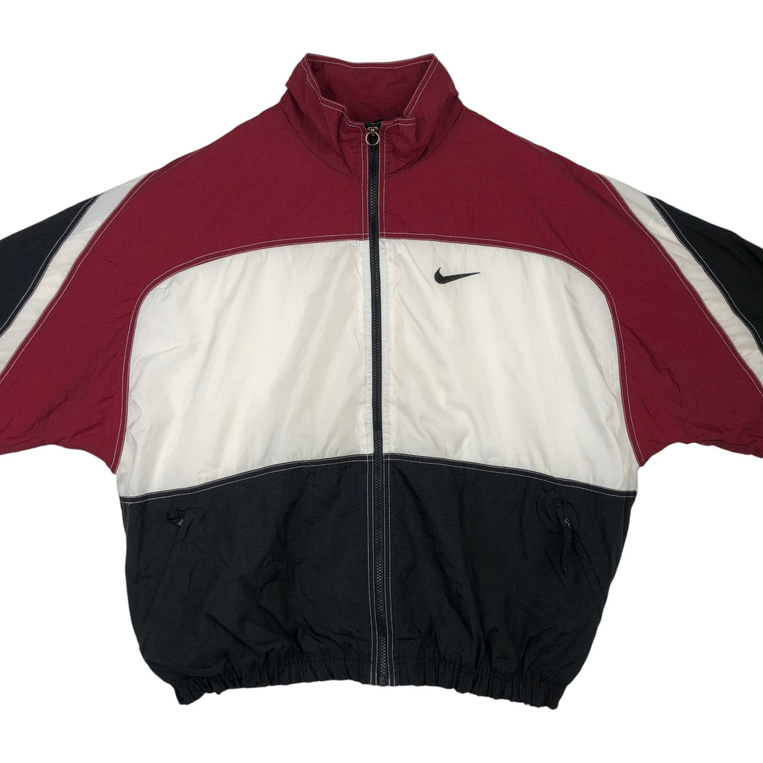 90'S Nike NIKE Nylon Jacket Men's Size L Vintage Nylon white type Vintage Second Hand