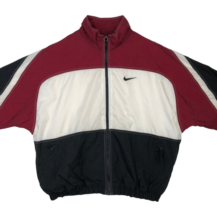 90'S Nike NIKE Nylon Jacket Men's Size L Vintage Nylon white type Vintage Second Hand