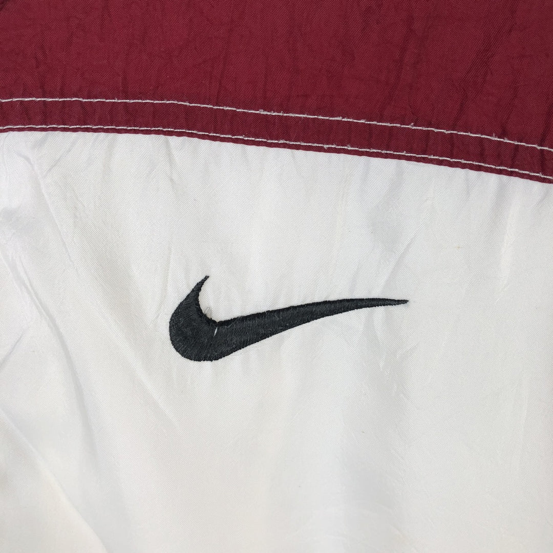 90'S Nike NIKE Nylon Jacket Men's Size L Vintage Nylon white type Vintage Second Hand