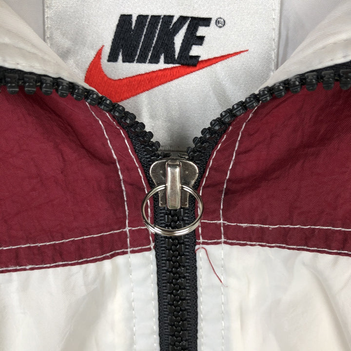 90'S Nike NIKE Nylon Jacket Men's Size L Vintage Nylon white type Vintage Second Hand