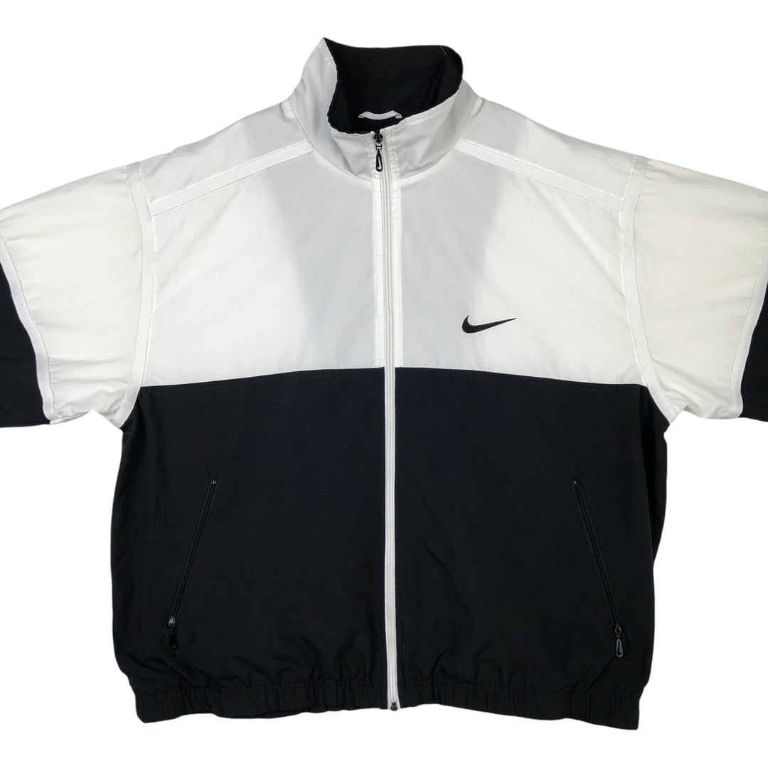 90'S Nike Windbreaker Men's Size L Vintage polyester white type Vintage Second Hand