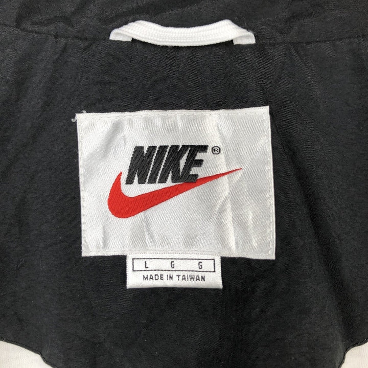 90'S Nike Windbreaker Men's Size L Vintage polyester white type Vintage Second Hand