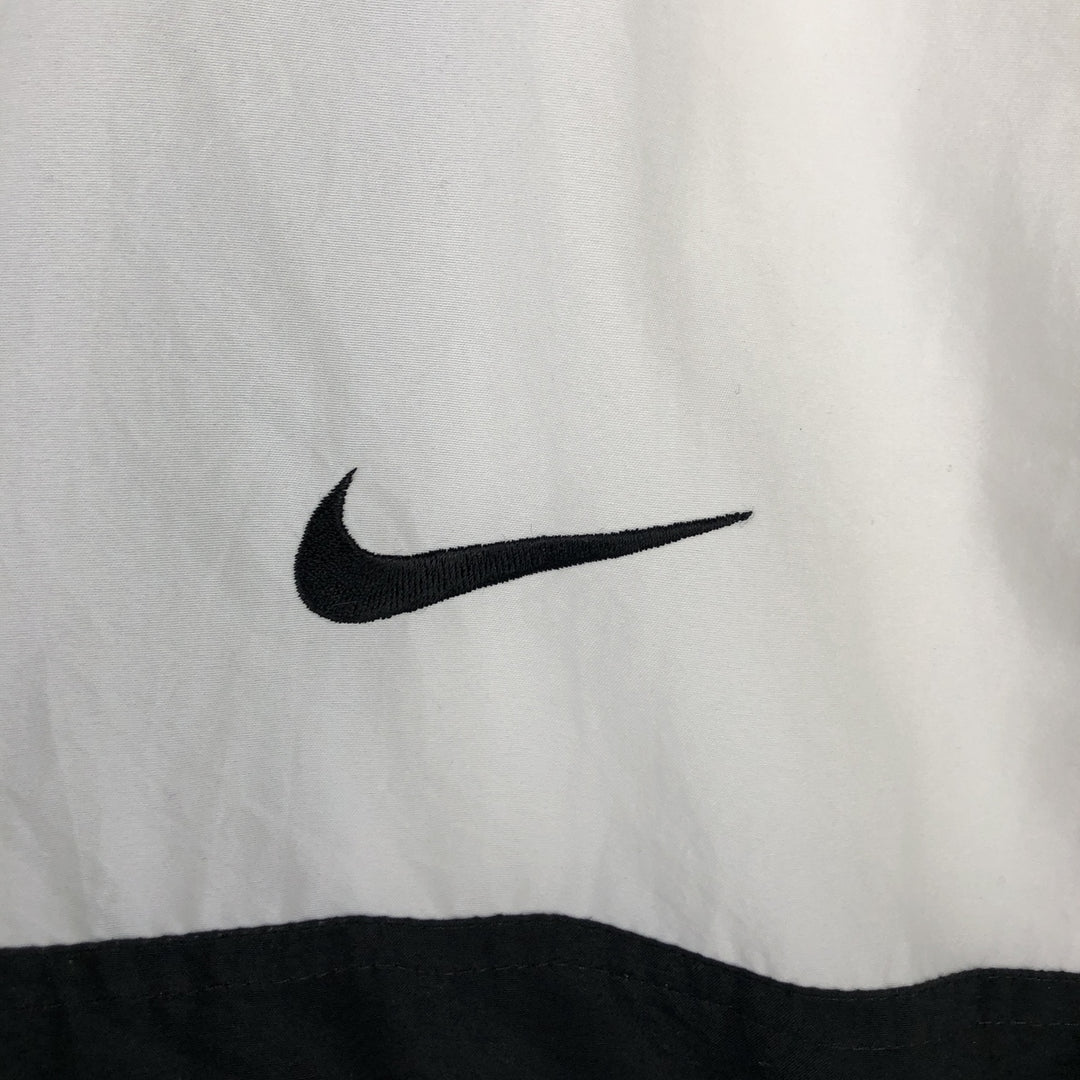90'S Nike Windbreaker Men's Size L Vintage polyester white type Vintage Second Hand