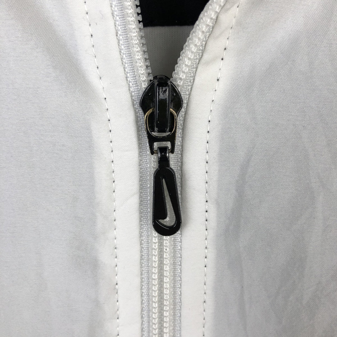 90'S Nike Windbreaker Men's Size L Vintage polyester white type Vintage Second Hand