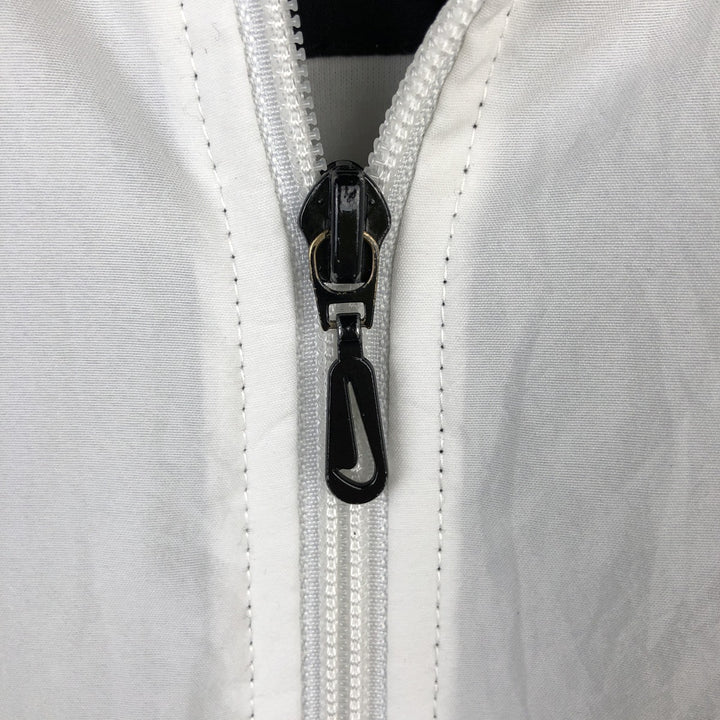 90'S Nike Windbreaker Men's Size L Vintage polyester white type Vintage Second Hand