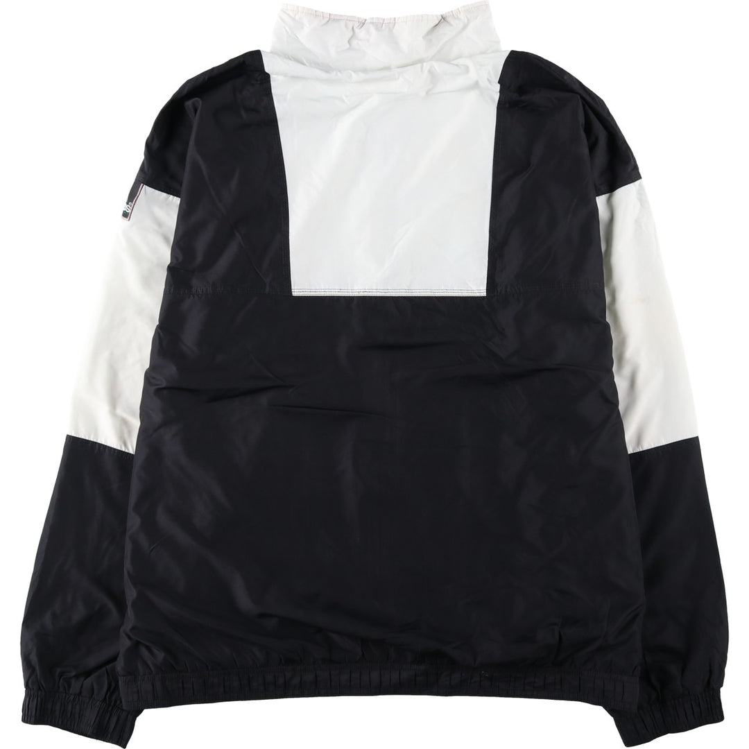 90s-00'S Adidas EQUIPMENT windbreaker, men's size XL (approx.) polyester black type Vintage Second Hand