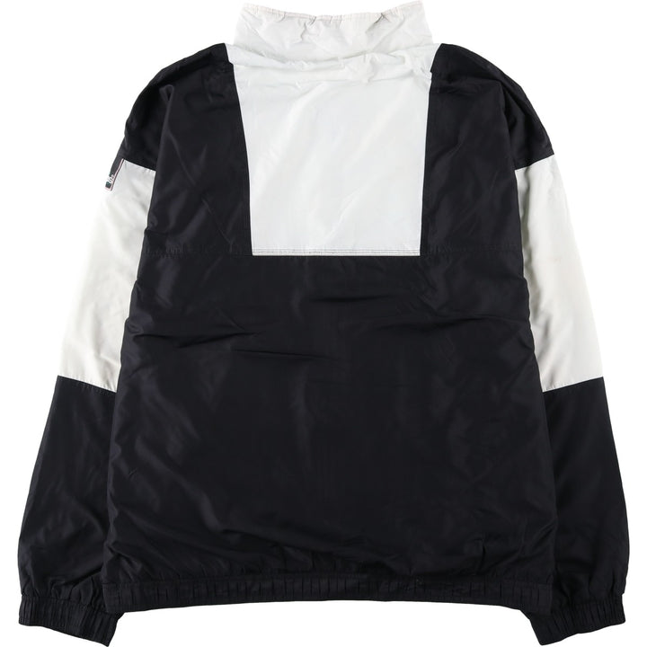 90s-00'S Adidas EQUIPMENT windbreaker, men's size XL (approx.) polyester black type Vintage Second Hand