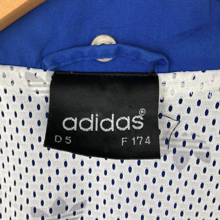 90'S Adidas Windbreaker Men's M Size Vintage polyester blue type Vintage Second Hand