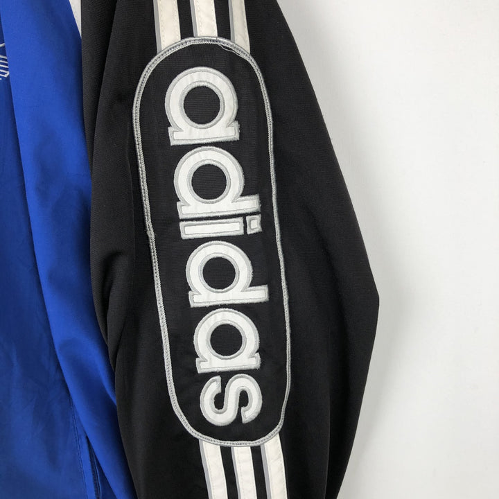 90'S Adidas Windbreaker Men's M Size Vintage polyester blue type Vintage Second Hand