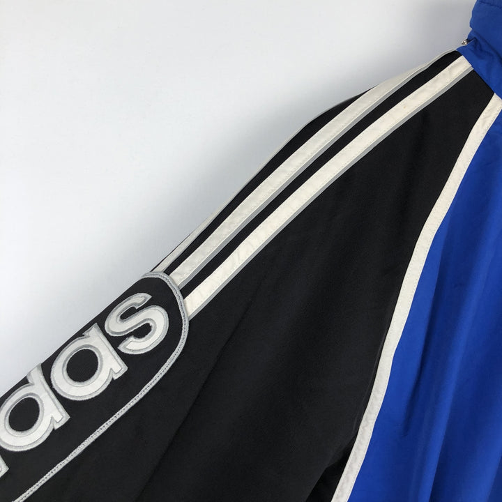 90'S Adidas Windbreaker Men's M Size Vintage polyester blue type Vintage Second Hand