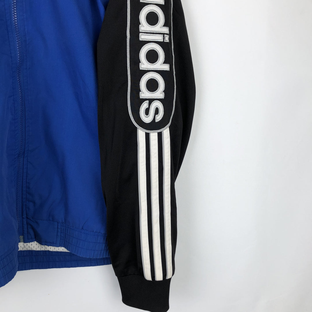 90'S Adidas Windbreaker Men's M Size Vintage polyester blue type Vintage Second Hand