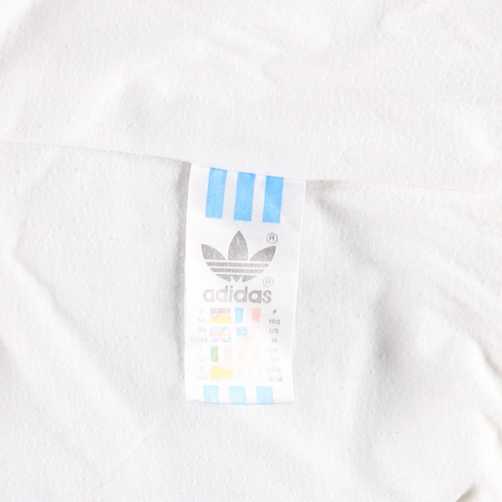 80s-90'S Adidas ATP Tour Crazy Pattern Windbreaker, Men's Size M (approx.), Vintage polyester white type Vintage Second Hand