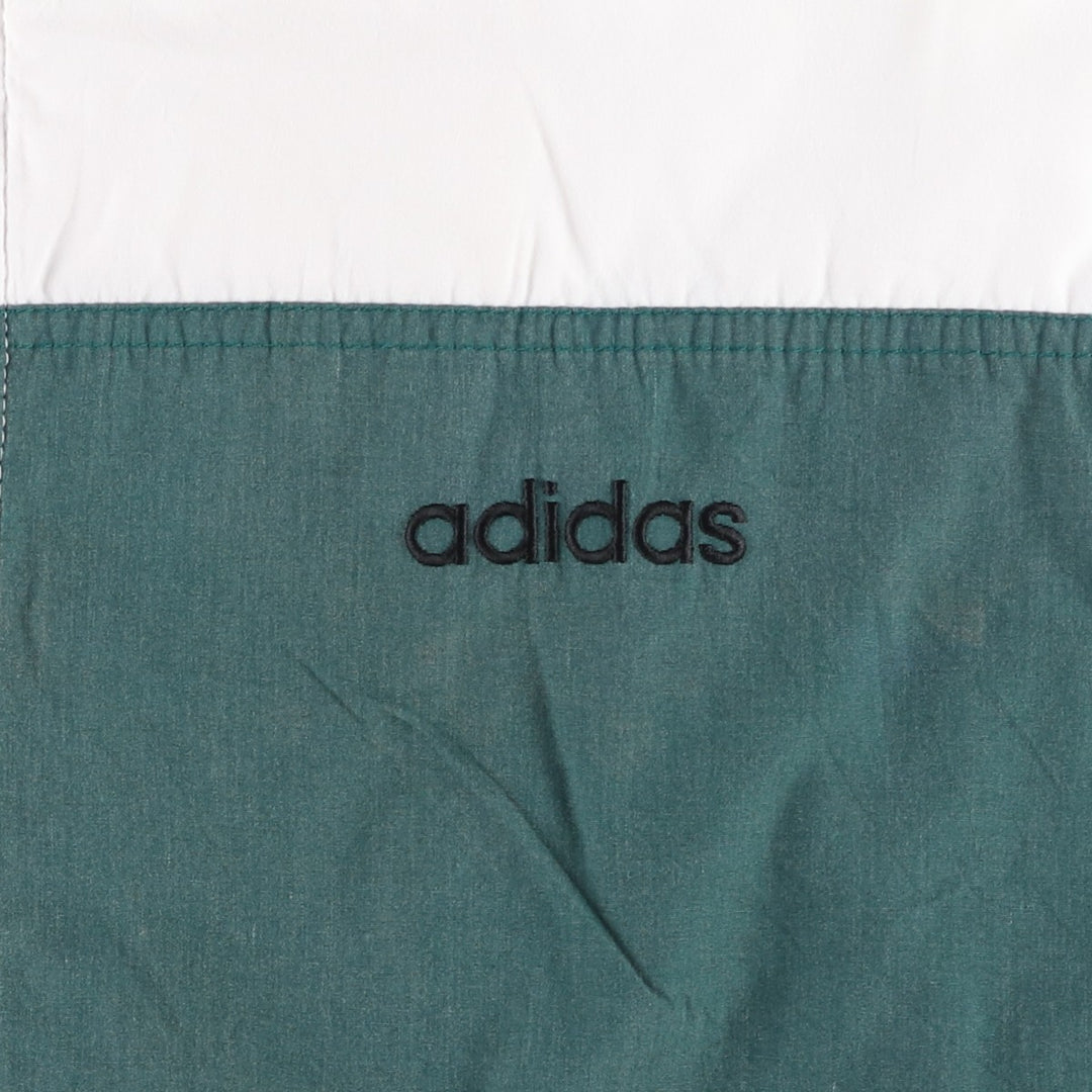 80s-90'S Adidas ATP Tour Crazy Pattern Windbreaker, Men's Size M (approx.), Vintage polyester white type Vintage Second Hand