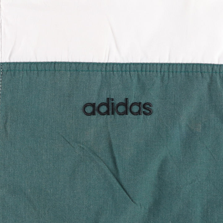 80s-90'S Adidas ATP Tour Crazy Pattern Windbreaker, Men's Size M (approx.), Vintage polyester white type Vintage Second Hand