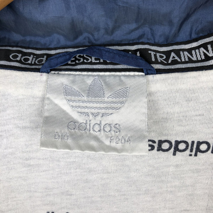 1980'S Adidas windbreaker, men's size XL (approx.), lightweight. polyester blue type Vintage Second Hand