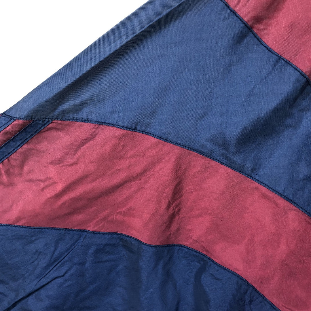 1980'S Adidas windbreaker, men's size XL (approx.), lightweight. polyester blue type Vintage Second Hand