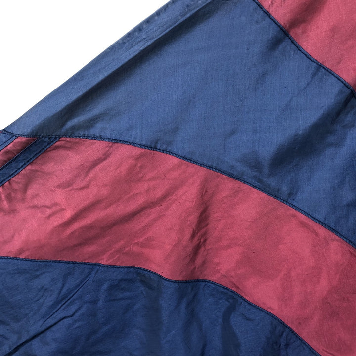 1980'S Adidas windbreaker, men's size XL (approx.), lightweight. polyester blue type Vintage Second Hand