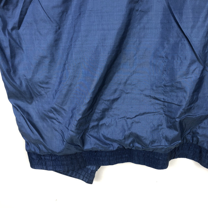 1980'S Adidas windbreaker, men's size XL (approx.), lightweight. polyester blue type Vintage Second Hand
