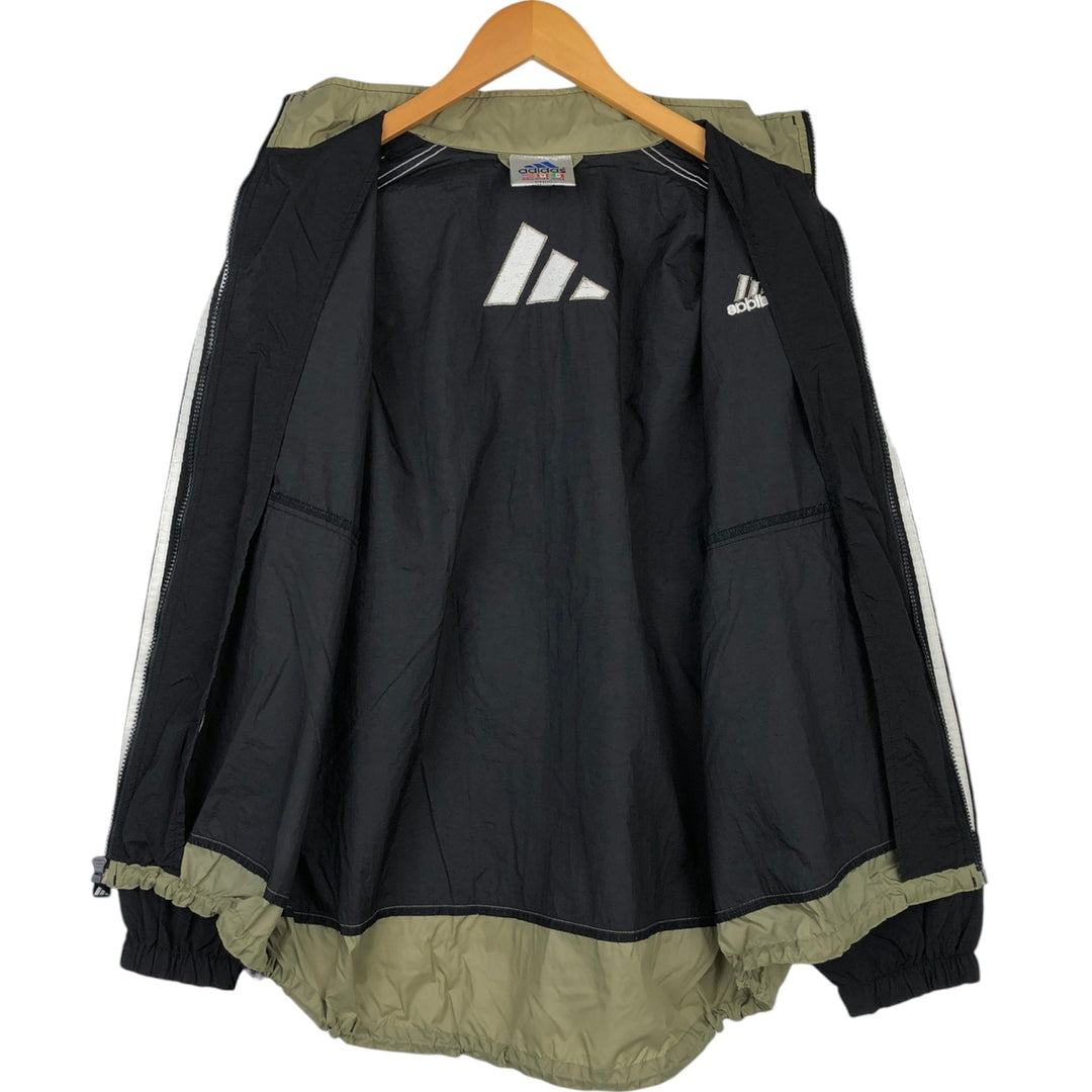 Adidas windbreaker, men's size L unclear black type Vintage Second Hand
