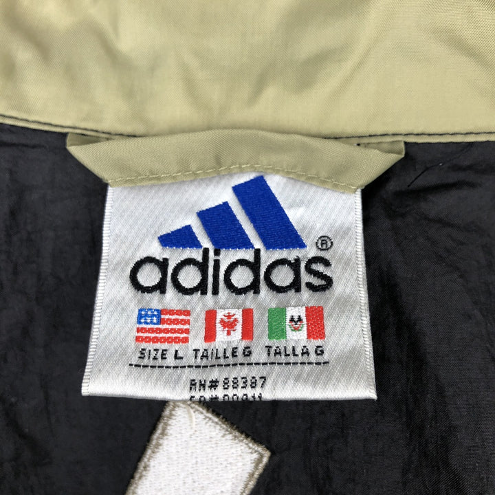 Adidas windbreaker, men's size L unclear black type Vintage Second Hand