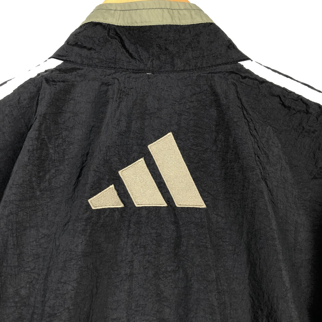 Adidas windbreaker, men's size L unclear black type Vintage Second Hand