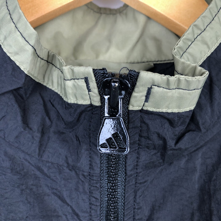 Adidas windbreaker, men's size L unclear black type Vintage Second Hand