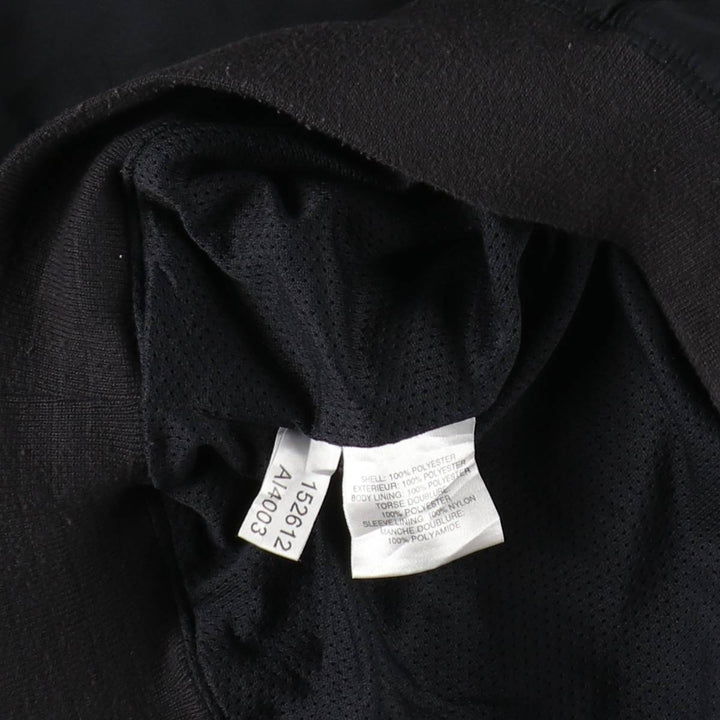 2000'S adidas V-neck warm-up pullover, men's size L polyester black type Vintage Second Hand