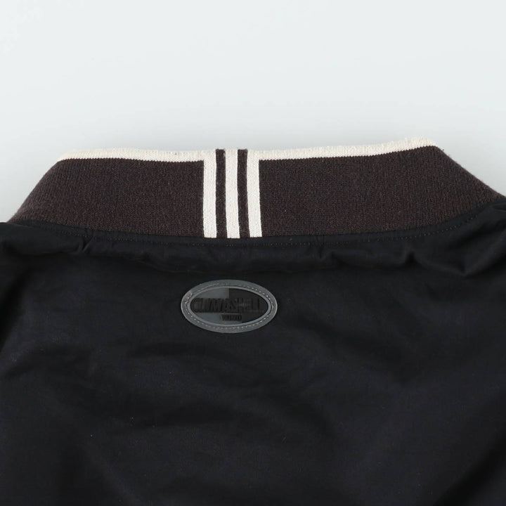 2000'S adidas V-neck warm-up pullover, men's size L polyester black type Vintage Second Hand